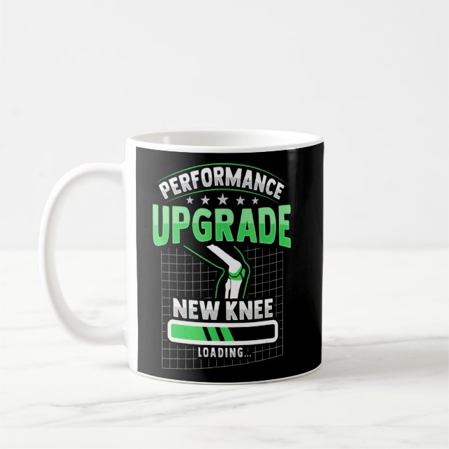 Ionische Bauteile nach Kniegelenksersatz-Operation Kaffeetasse (Links)