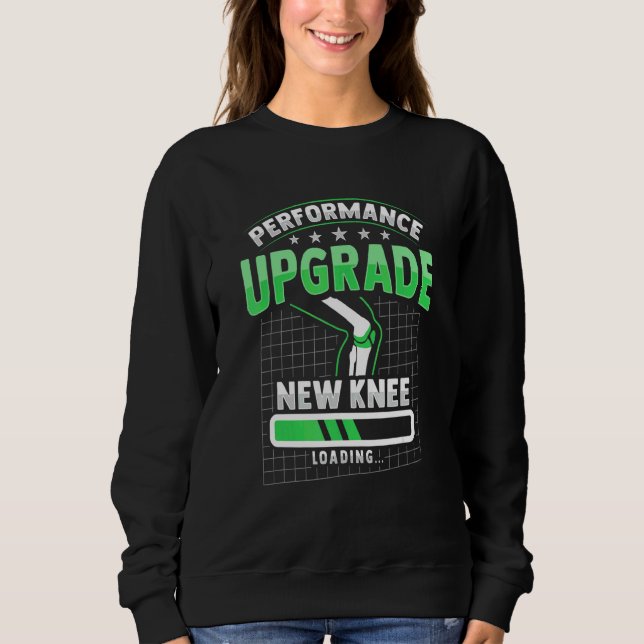 Ionische Bauteile nach Kniegelenksersatz-Operation Sweatshirt (Vorderseite)