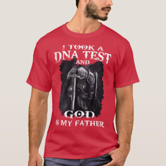 Iook a DNAest and God is my Father Design Christia T-Shirt