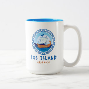 IOS-Insel Zweifarbige Tasse