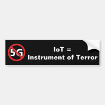 IoT = Instrument des Terror-Autoaufklebers