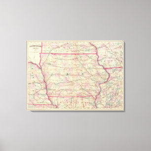 Iowa 2 leinwanddruck