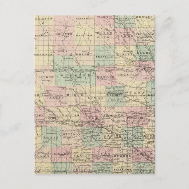 Iowa 2 postkarte (Vorderseite)