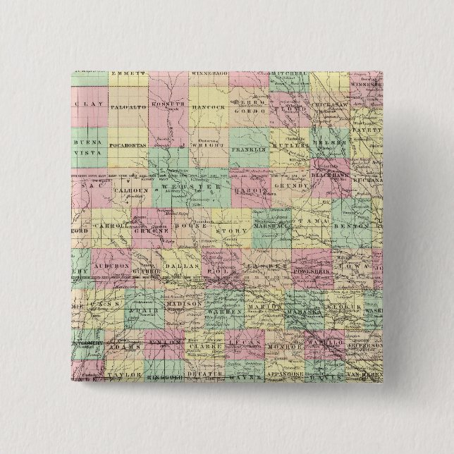 Iowa 3 button (Vorderseite)