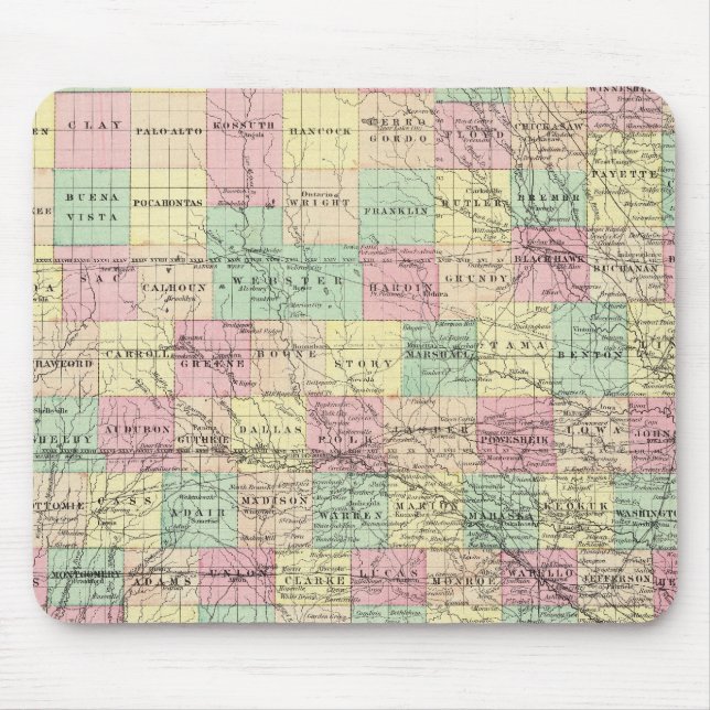 Iowa 3 mousepad (Vorne)