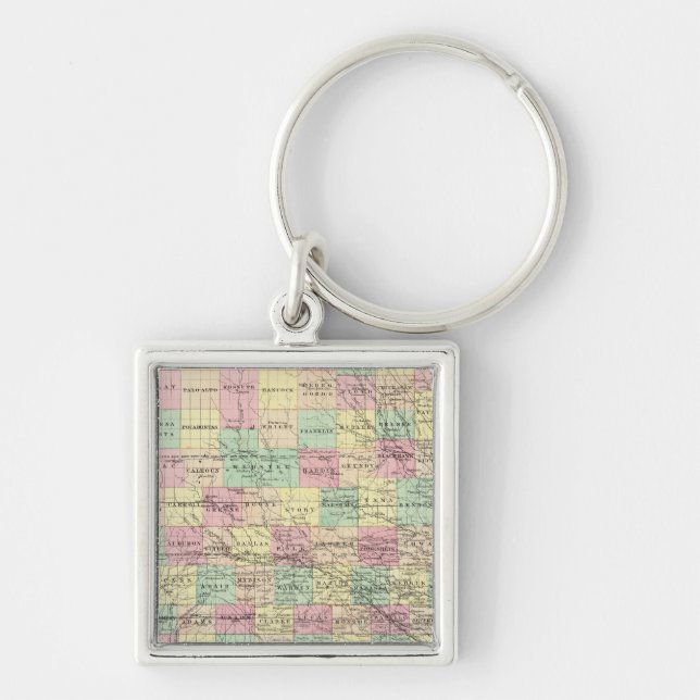 Iowa 3 schlüsselanhänger (Vorne)