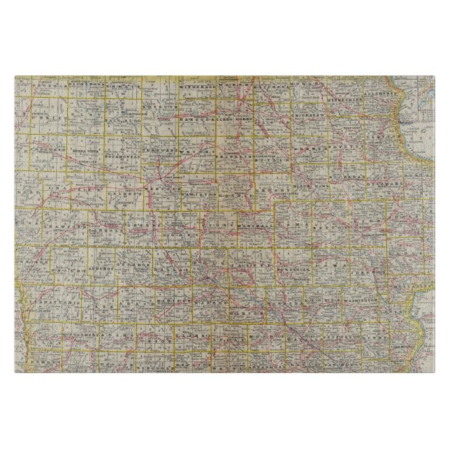 Iowa 6 schneidebrett (Vorderseite)