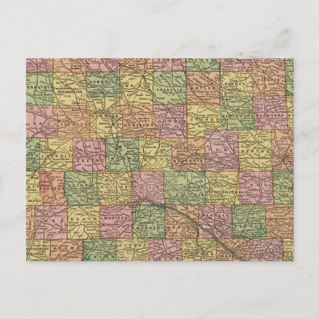 Iowa 8 postkarte (Vorderseite)