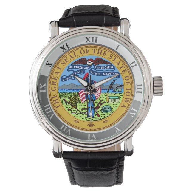 Iowa Armbanduhr (Vorderseite)