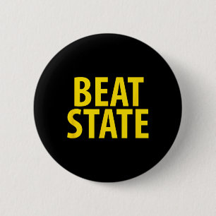 Iowa Beat Staat House geteilte Staat Ia Button