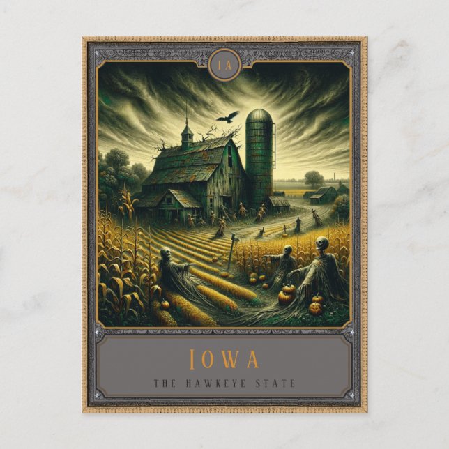 Iowa | Carte postale Art gothique (Devant)