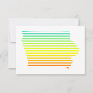 Iowa Chill Fade Einladung