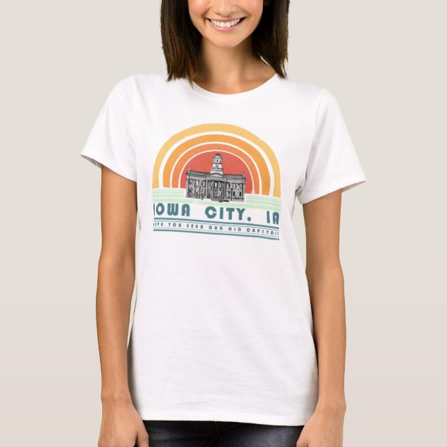 Iowa City - Haben Sie unsere alte Cap gesehen (grn T-Shirt (Vorderseite)