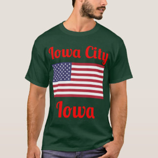 Iowa City Iowa Stilvolle Drucke1 T-Shirt