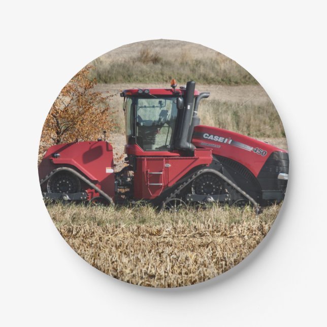 Iowa Farm Pappteller (Vorderseite)