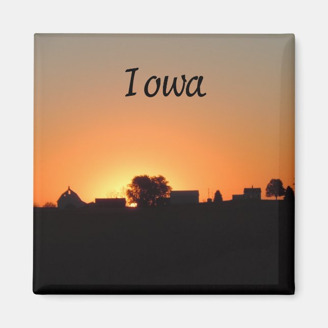 Iowa Farmstead Magnet (Vorne)