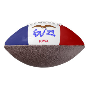 Iowa-Flagge Football