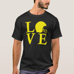 Iowa-Fußball LIEBE T-Shirt