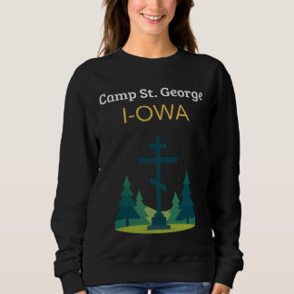 Iowa George Saint Crewneck Pullover