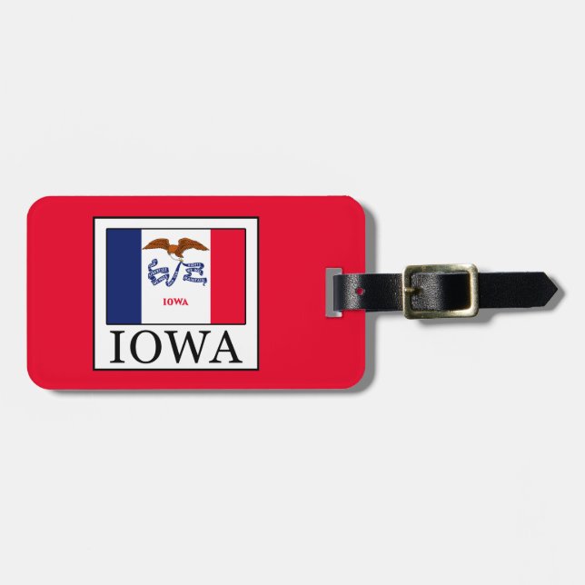 Iowa Gepäckanhänger (Vorderseite horizontal)