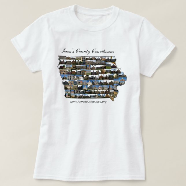 Iowa-Gericht-Projekt T-Shirt (Design vorne)