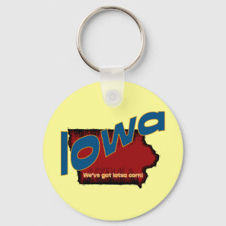 Iowa IA US Motto ~ Wir haben Lotsa Corn Got Schlüsselanhänger