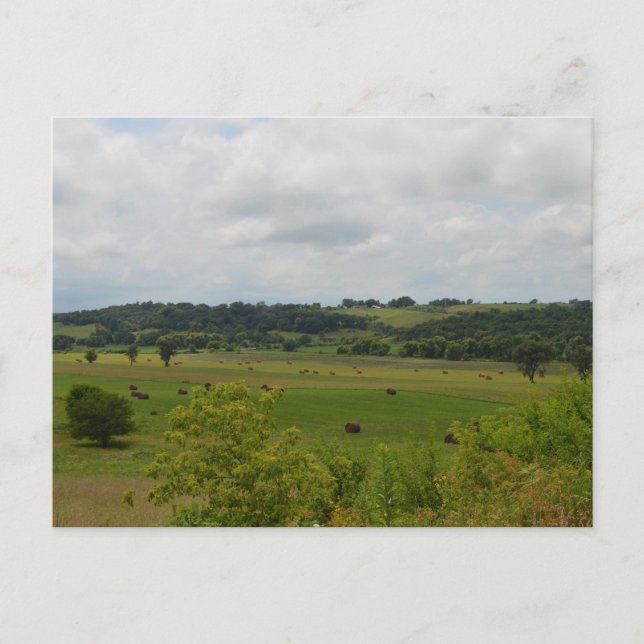 Iowa Landscape Postcard Postkarte (Vorderseite)