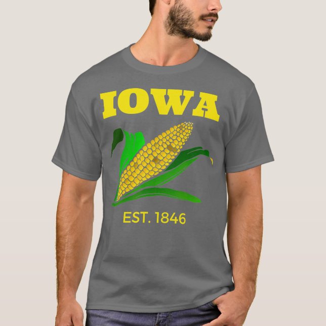 Iowa Mais-Landwirtschaft T-Shirt (Vorderseite)