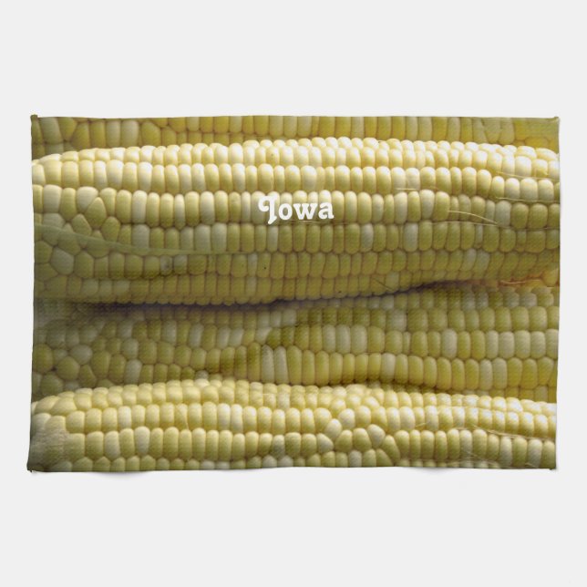 Iowa-Maiskörner Handtuch (Horizontal)