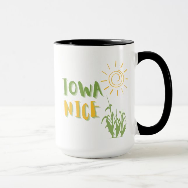 Iowa Nice Mug pour les Midwest (Droite)