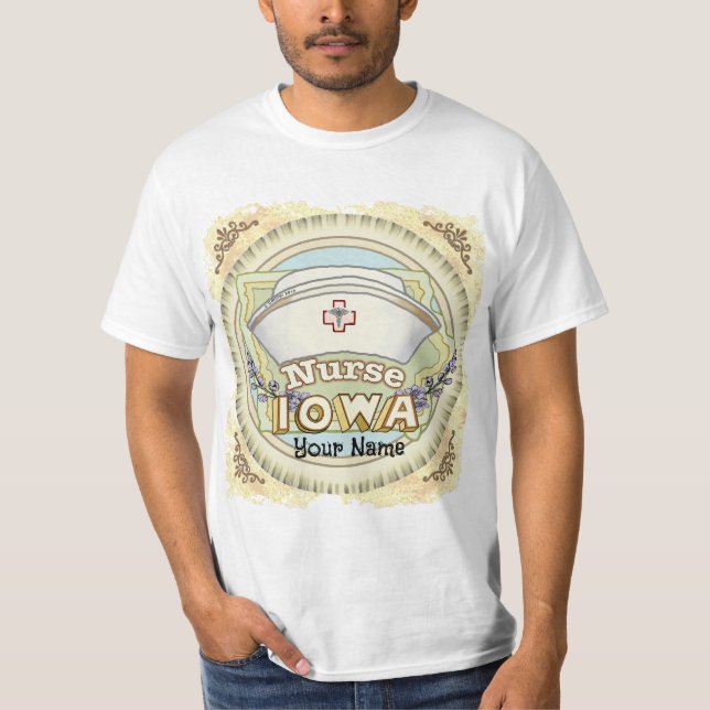 Iowa Nurse T-Shirt (Vorderseite)