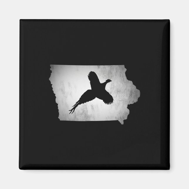 Iowa Pheasant Junting Magnet (Vorne)