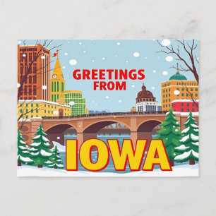 IOWA Postkarte