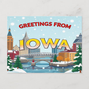IOWA Postkarte
