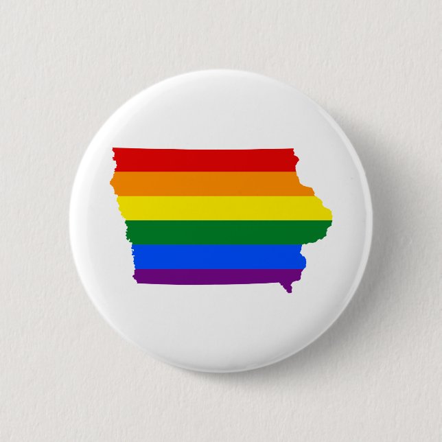 Iowa Pride Button (Vorderseite)