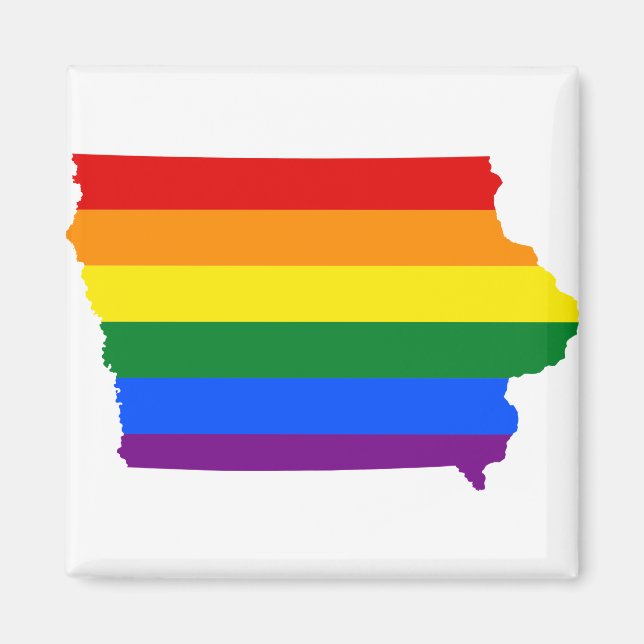Iowa Pride Magnet (Vorne)