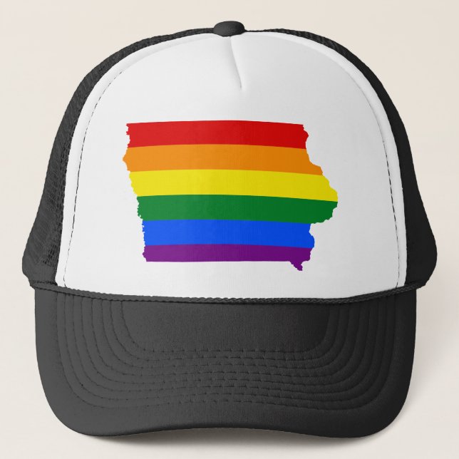 Iowa Pride Truckerkappe (Vorderseite)