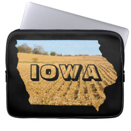 Iowa Scenic Cornfield Nature Photography Travel Laptopschutzhülle
