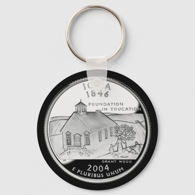 IOWA SCHLÜSSELANHÄNGER (Vorderseite)