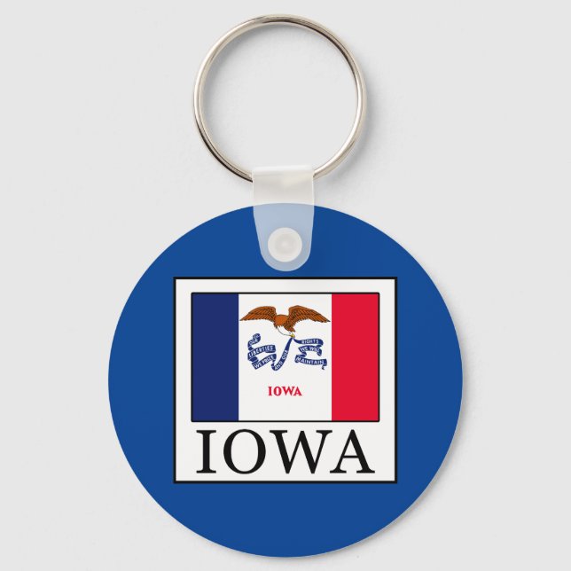 Iowa Schlüsselanhänger (Vorderseite)