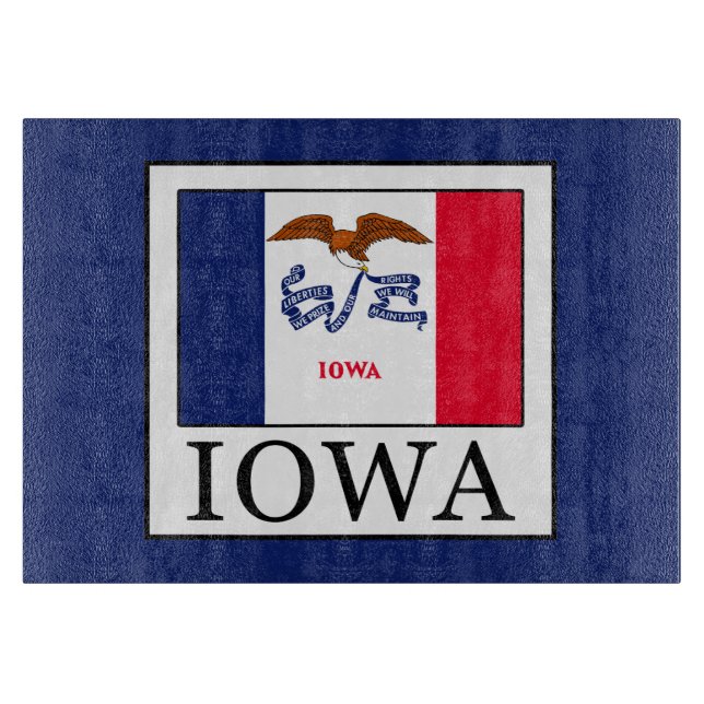 Iowa Schneidebrett (Vorderseite)
