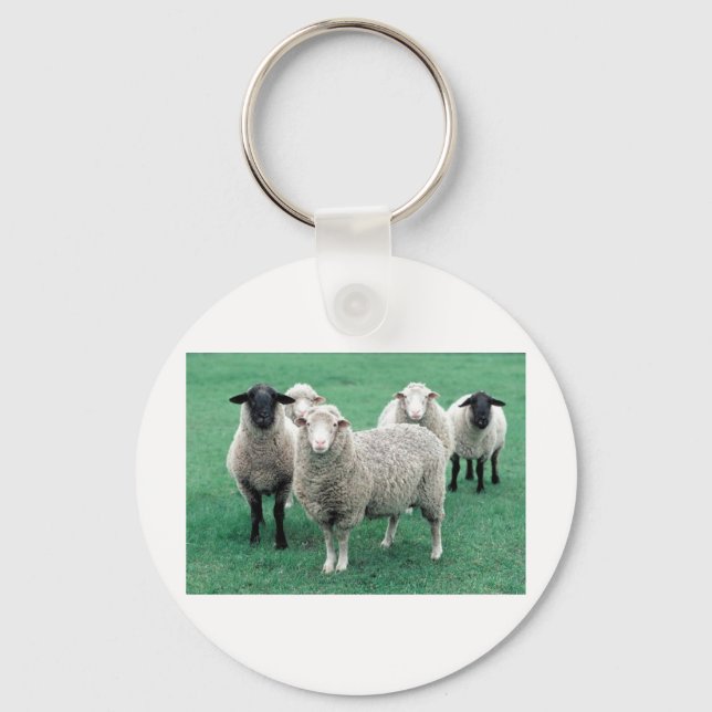 Iowa Sheep Schlüsselanhänger (Vorderseite)
