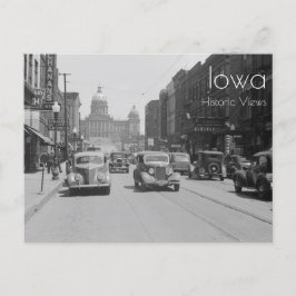Iowa Staat Hauptstadt Postkarte