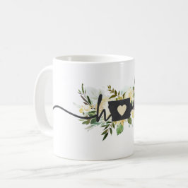 Iowa Staat Personalisiert Ihre Zuhause City Rustik Kaffeetasse