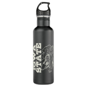 Iowa Staat Wrestler Wrestling Edelstahlflasche