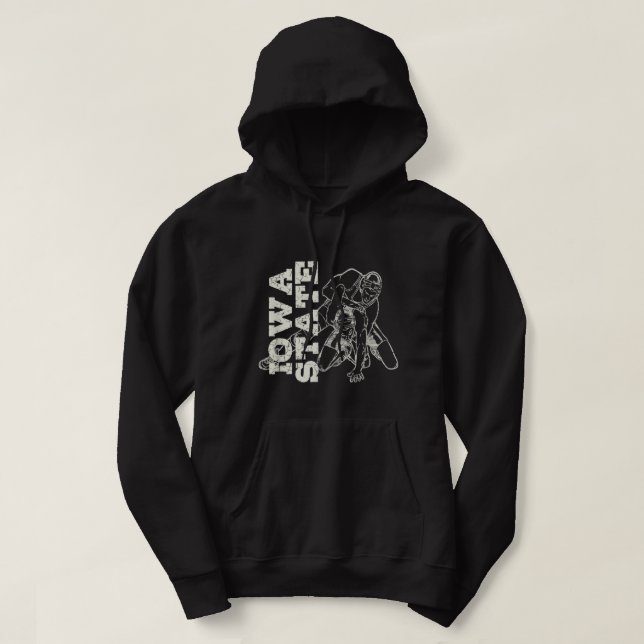 Iowa Staat Wrestler Wrestling Hoodie (Design vorne)