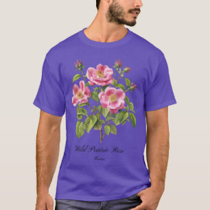 Iowa Staatsblume Wilde Prairie-Rose T-Shirt