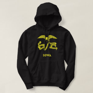 Iowa State Flag Hooded Sweatshirt