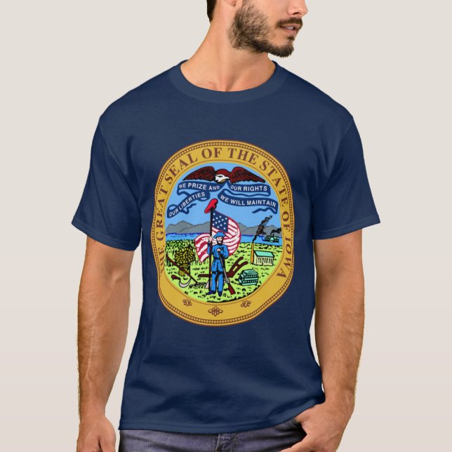 Iowa State Seal T-Shirt (Vorderseite)