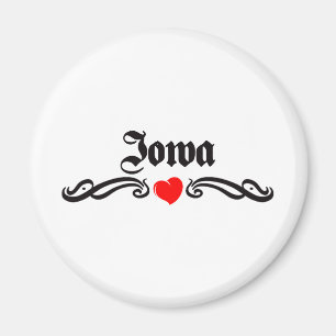 Iowa Tattoo Magnet